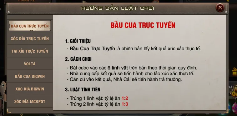 Trải Nghiệm Đỉnh Cao Với Sảnh Game Bài Bầu Cua Live Tại Gem88 Hấp Dẫn