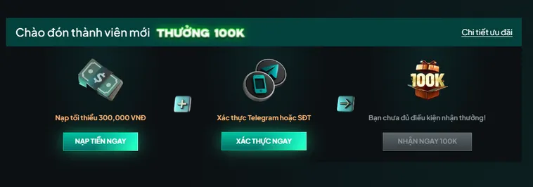 Hướng Dẫn Các Bước Để Nhận Thưởng Tân Thủ Tại Gem88 Cho Thành Viên Mới Thiết Lập Tài Khoản