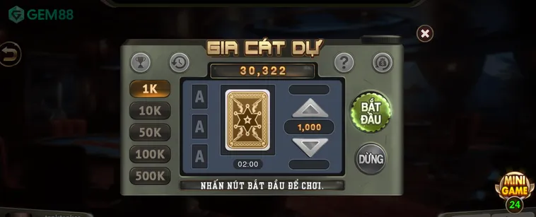 Bùng Nổ Giải Trí Cùng Game Nhanh Gia Cát Dự Tại Gem88