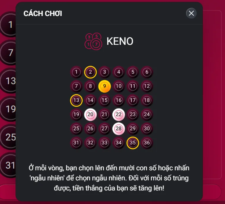 Keno X Tại Gem88 Điểm Đến Giải Trí Đỉnh Cao Cho Mọi Cược Thủ