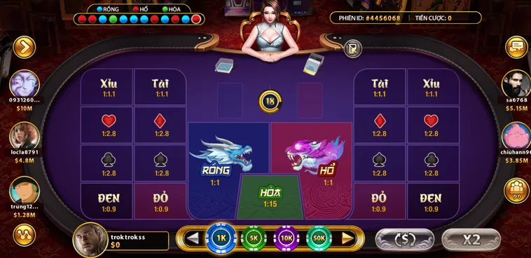 Trải Nghiệm Đỉnh Cao Với Sảnh Game Bài Rồng Hổ Tại Gem88 Hấp Dẫn