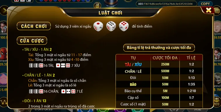Tài Xỉu Sảnh Rồng Tại Gem88 Trải Nghiệm Cá Cược Trực Tuyến Đẳng Cấp Đỉnh Cao