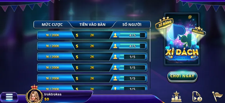 Trải Nghiệm Đỉnh Cao Với Sảnh Game Xì Dách Game Bàn Tại Gem88 Hấp Dẫn